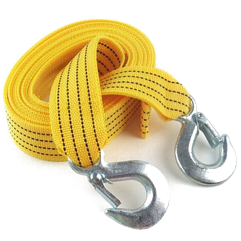 4m 3 Tons Nylon Car Traction Tow Cable for Truck Trailer Winch Towing Pull Rope Strap with Hooks 4m 3 Tons Nylon Car Traction Tow Cable for Truck Trailer Winch Towing Pull Rope Strap with Hooks